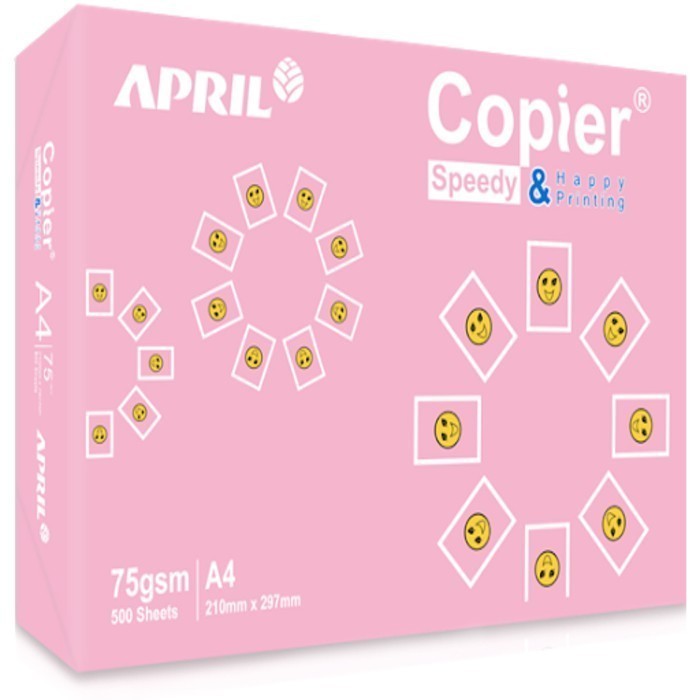 

HJK April Happy Copier Kertas HVS A4 75 gsm Merauke Online