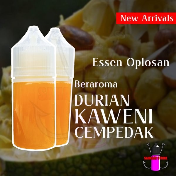 ESSEN IKAN OPLOSAN PREMIUM - AROMA DURIAN CAMPEDAK DAN KAWENI | ESEN COCOK UNTUK UMPAN PANCING | LOM