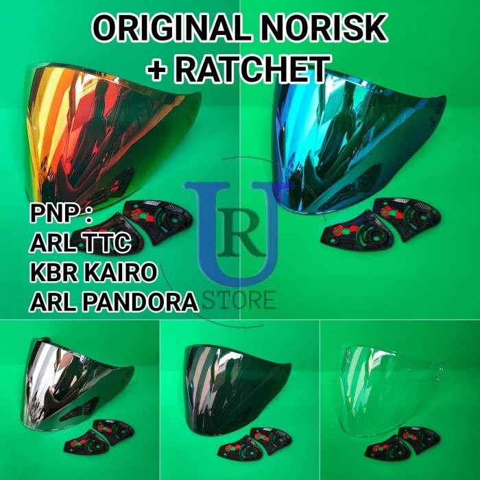 FLAT VISOR IRIDIUM HELM ARL PANDORA / VISOR VENOM HELM ARL PANDORA / KACA VENOM HELM ARL PANDORA | O