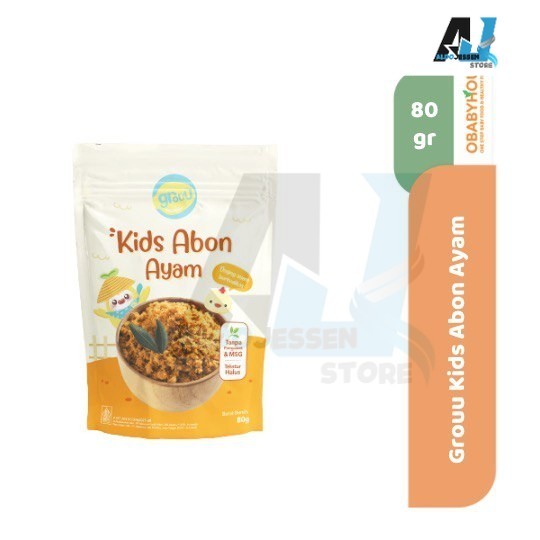 

AJS Grouu Kids Abon Ayam 80 gr