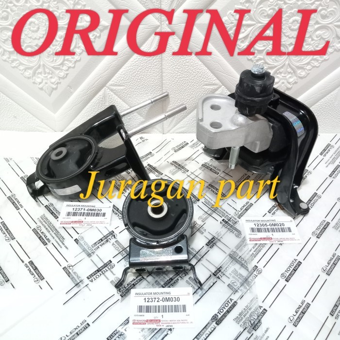 Engine mounting set Toyota vios old vios gen1 gen 1 original
