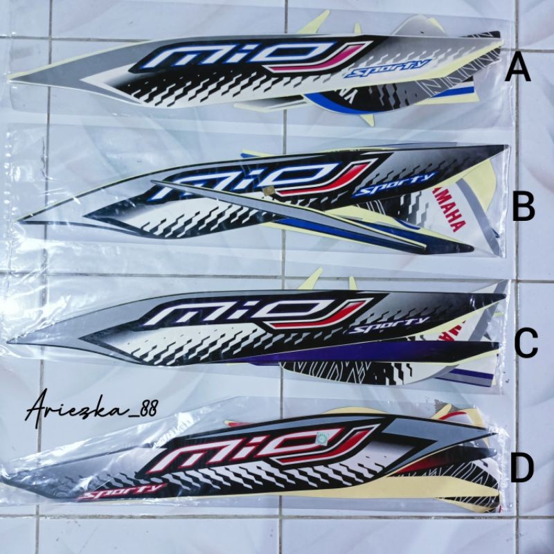 COD Striping Yamaha Mio J 2013 / stiker bodi motor yamaha mio j 2013 MOTOR
