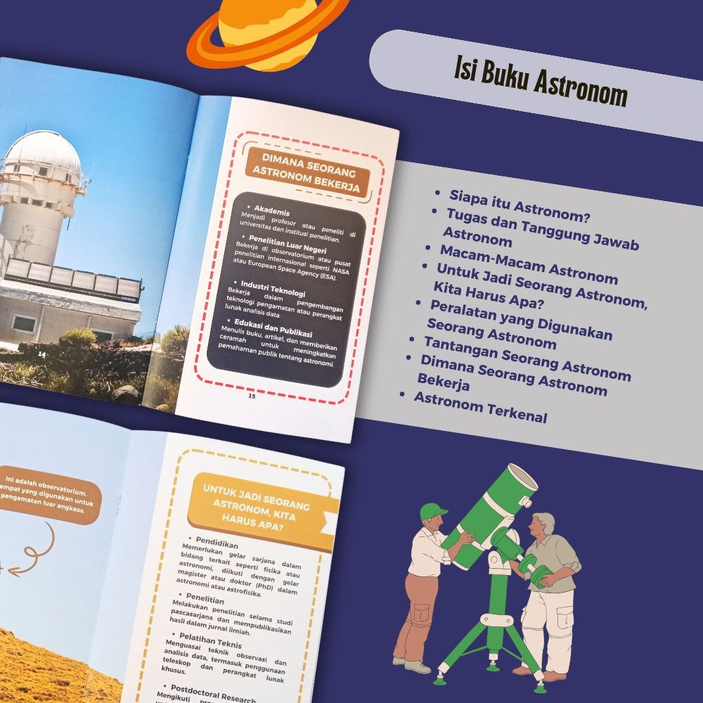 Paket Buku Anak Jelajah Luar Angkasa