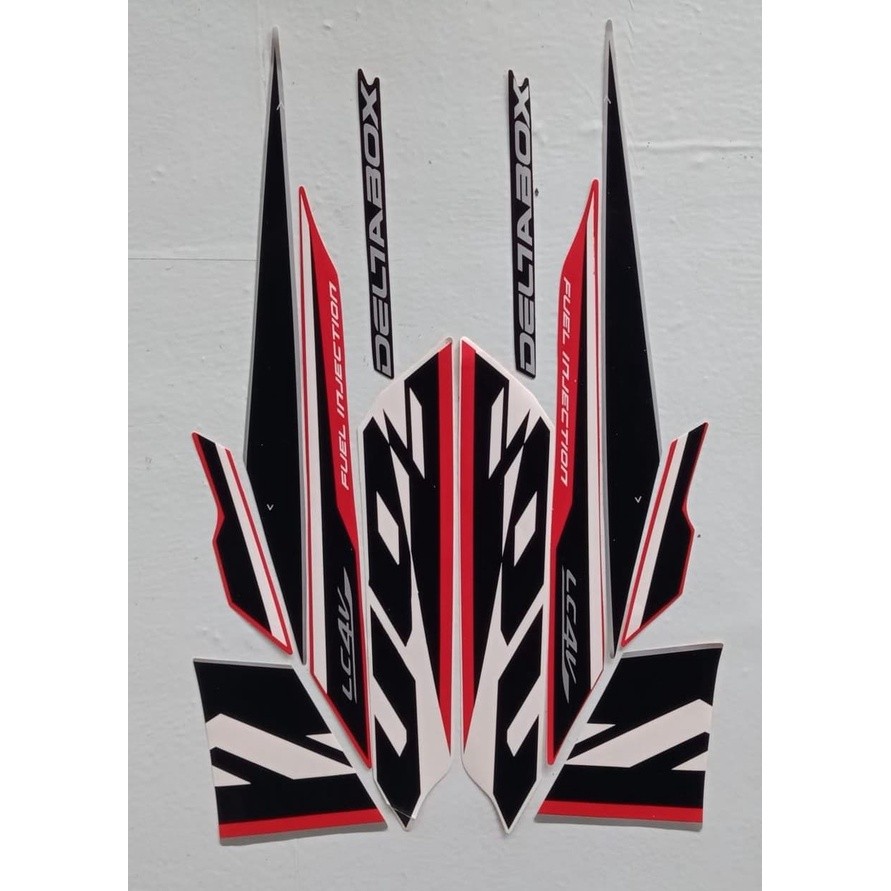 Stiker Striping Vixion R 2017 - List Stiker Standar Vixion R 2017 Berkualitas dan Murah