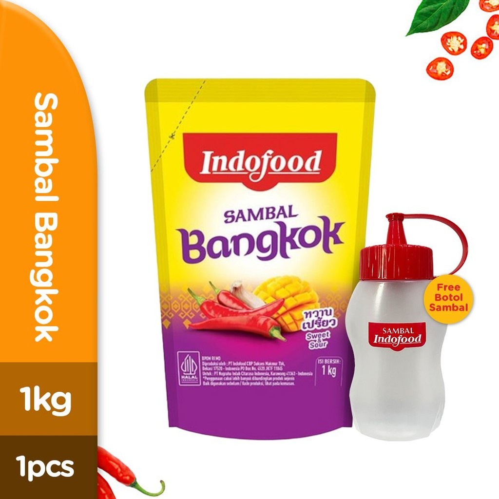 

Sambal Indofood Bangkok 1kg Free Botol Sambal