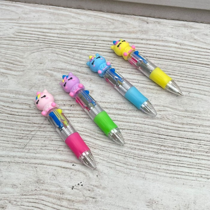 

Pulpen Bolpen Pena Mekanik Unicorn Duduk Mini tinta 4 Warna Cute Lucu Pen Cetek 4 Warna Unik Imut Alat Tulis Sekolah Anak Terlengkap Kualitas Terbaik