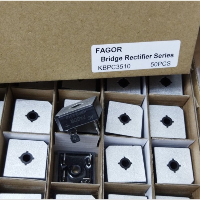 Dioda diode bridge kiprok 35A kbpc 3510 FAGOR//Dioda diode bridge kiprok 35A kbpc 3510 FAGOR