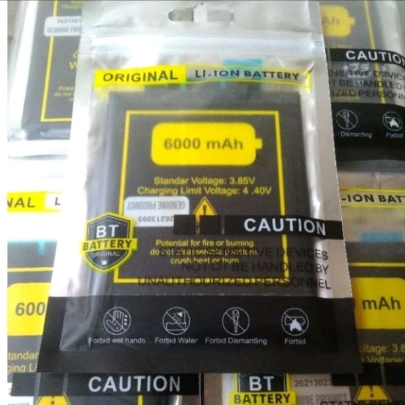 Baterai Batre Battery Realme C11 C12 C15 C25 C25S BLP793 Double Power 6000mah 2 IC Protector Batere 