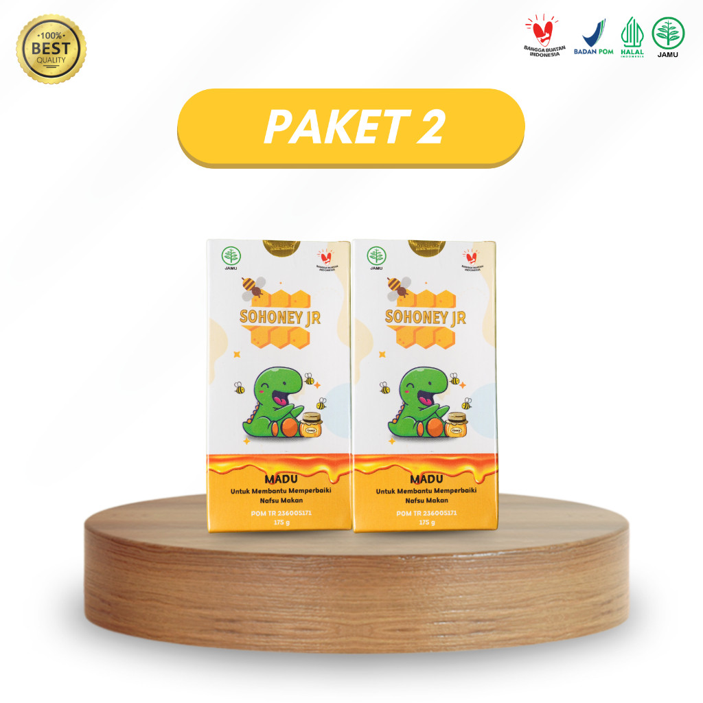 

Sohoney Jr - Madu Paket 2 botol
