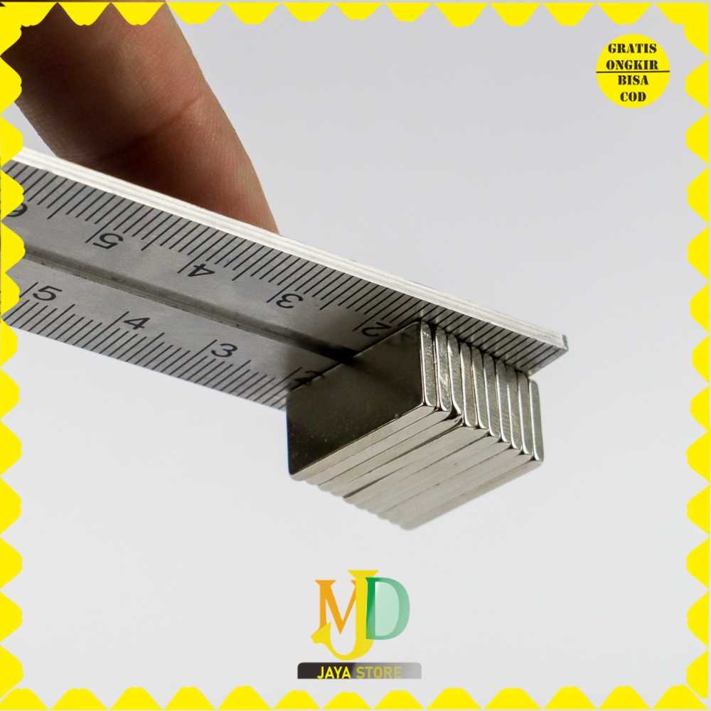 

Taffware Strong Neodymium Magnet NdFeB N35 19x9x1.6mm 10 PCS - MAG1