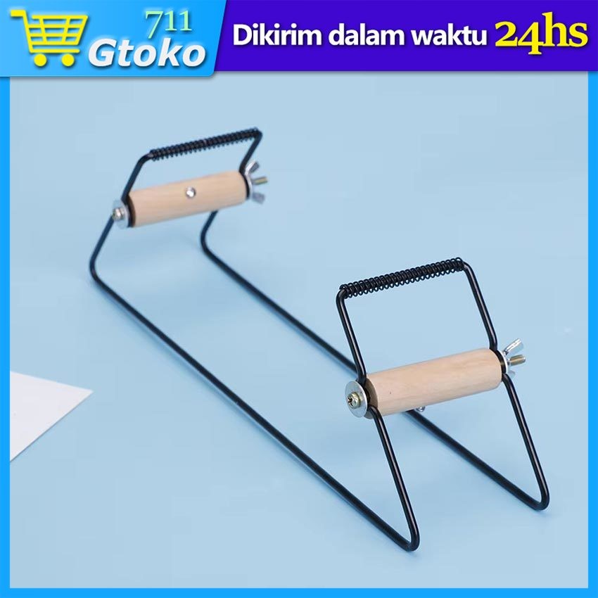 DIY Wood Weaving Beading Loom Kit Alat Tenun Manik Gelang Kalung Aksesoris Perhiasan Jewelry Handmad