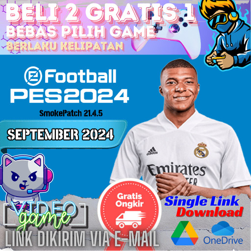 PES 2021 SMOKE PATCH 2025 Game PC dan Laptop - Download Single Link