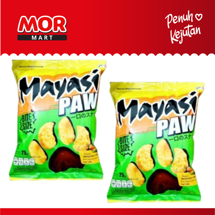 

Beli 2 Lebih Murah - MAYASI Paw Puff Wafer Rasa Jagung Bakar 55gr