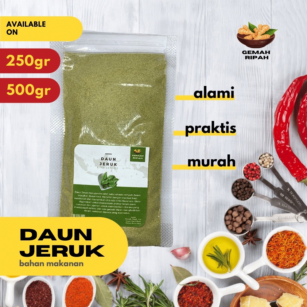 

Daun Jeruk Bubuk 250gram 500gram 1kgDaun Jeruk Bubuk Daun Jeruk Purut Bubuk Daun Jeruk Kering Penyedap Rasa Bumbu Tabur Bumbu Masak Detox Tubuh Obat Radang Gusi Obat Kutu Rambut Obat Stress Premium Grade A 100% Organik Leaves Powder Murni