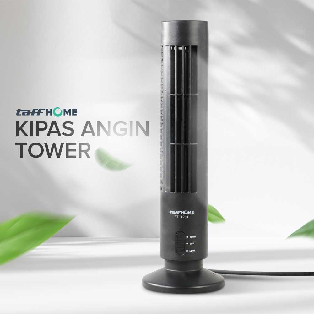 Novus Kipas Angin USB Berdiri Tower Leafless Ultra Tenang - YK-1208