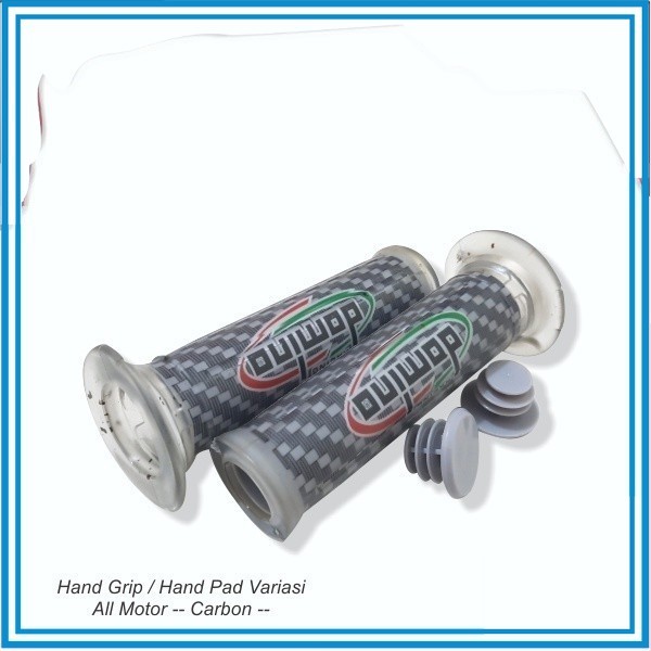 Hand Grip / Hand Pad Variasi All Motor -- Carbon --