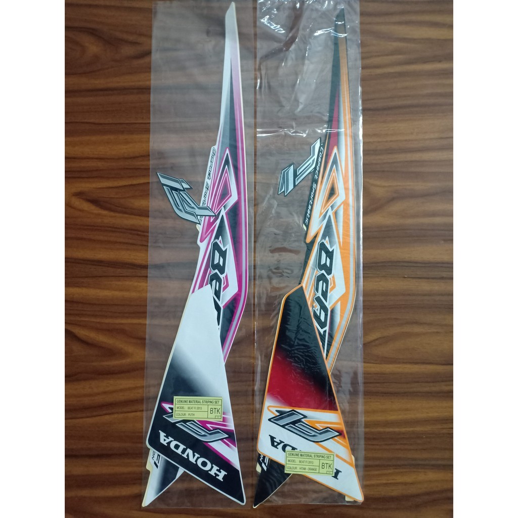 Sticker striping Honda Beat fi 2013 beat fi 2013