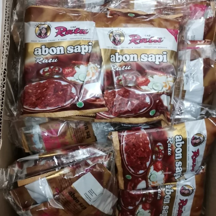 

Abon Sapi Cap Ratu kemasan 90gr