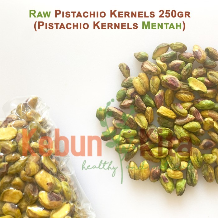 

Raw Pistachio Kernels 250gr Pistachio Tanpa Cangkang Mentah