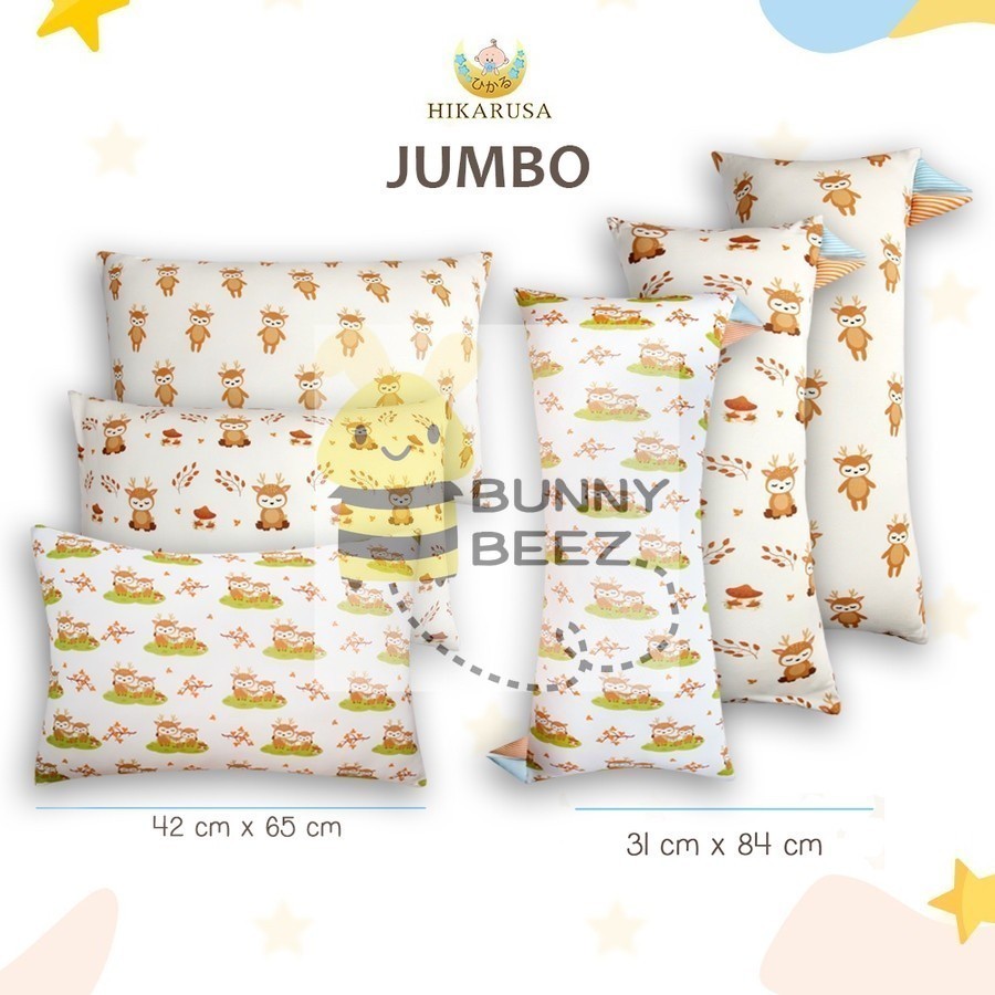 Guling / Bantal Hikarusa Jumbo Size Bamboo Tencel