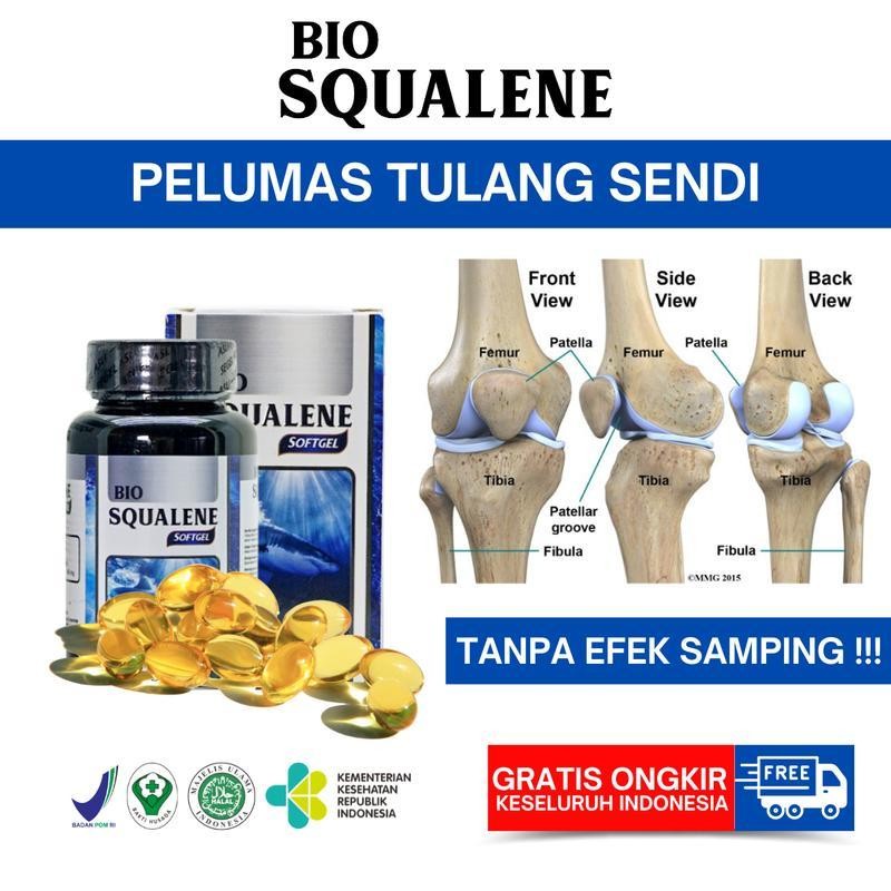 

Bio Squalene Pelumas Tulang Dan Sendi Sakit Saat di Tekuk Osteoporosis Osteoarthritis Radang Sendi Artritis Lutut Berbunyi