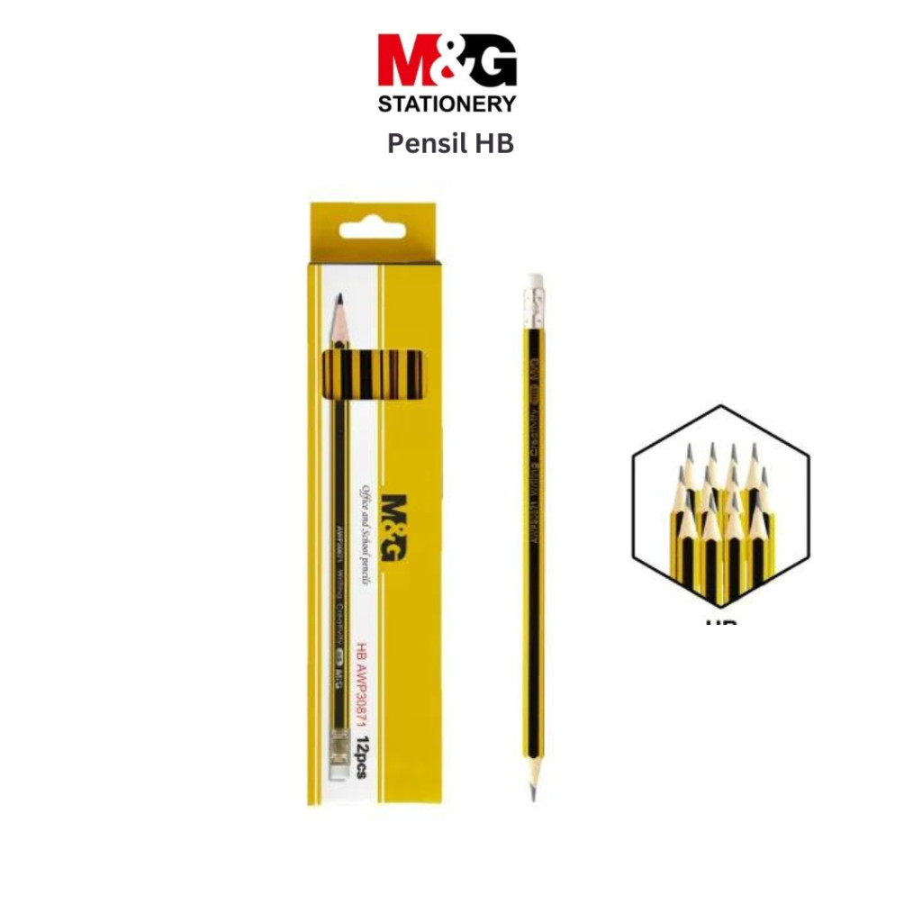 

Pensil HB M&G Hexagonal Shape #AWP30871 - Satuan- SHSNP