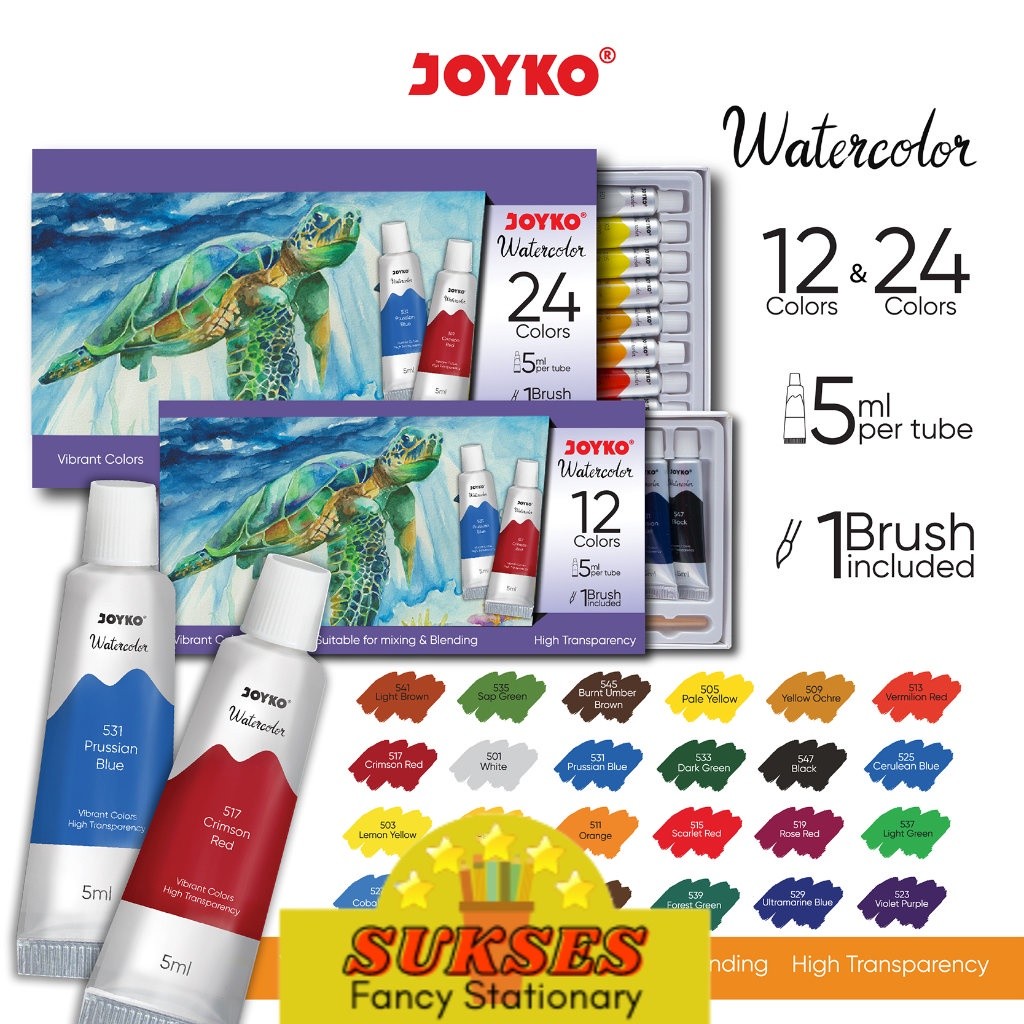 

Watercolor Set Cat Air Joyko WC-4