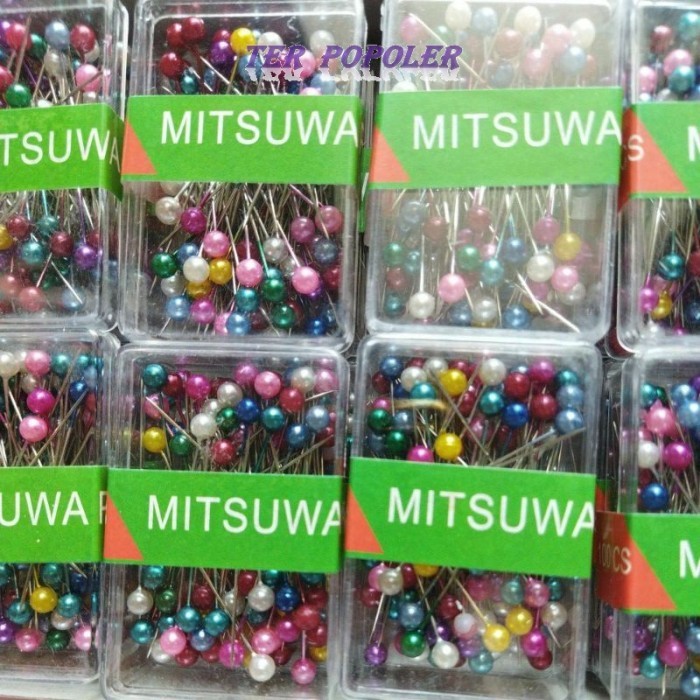 

Push Pin / Jarum Tekan / Paku Pin Mitsuwa Pins 100 pcs