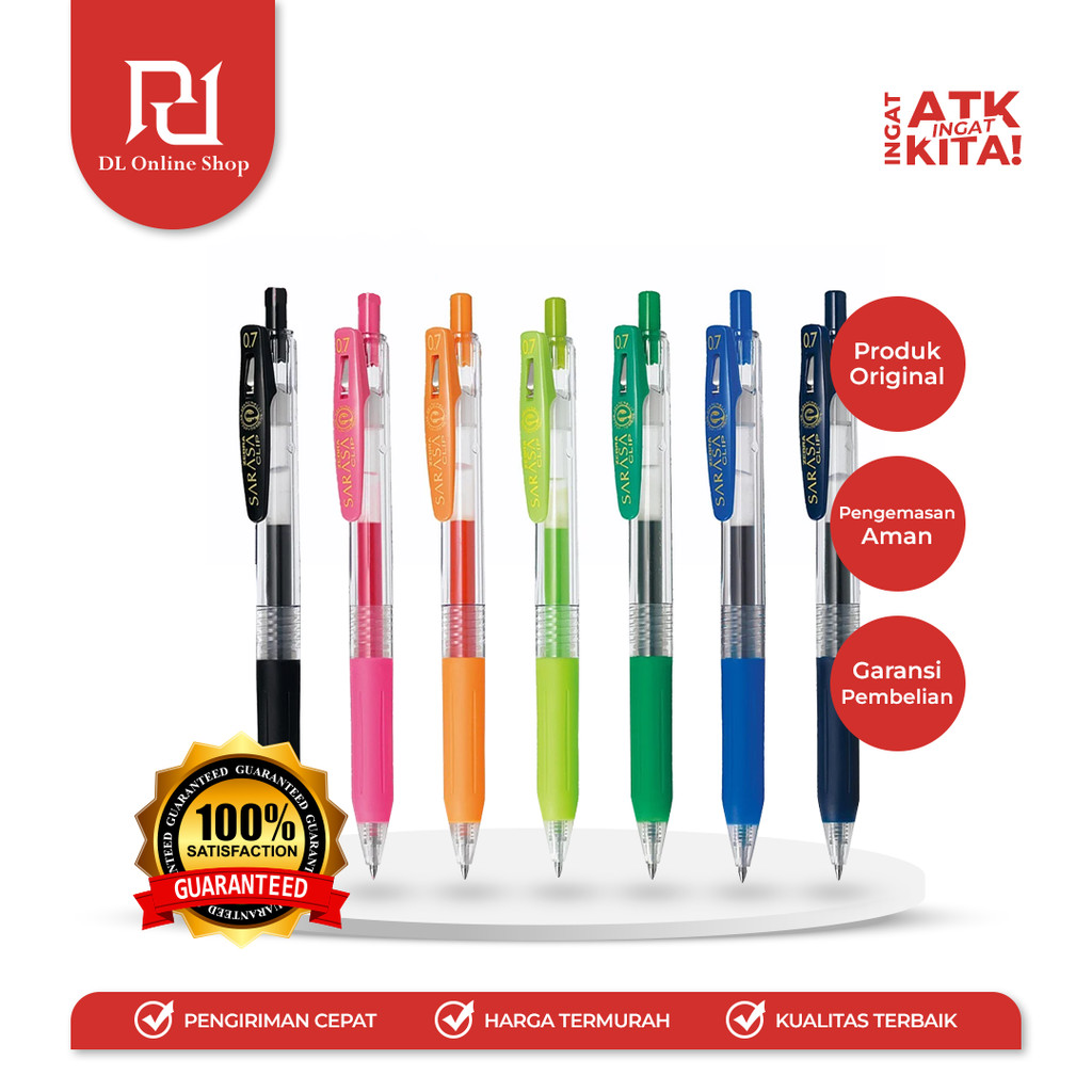 

SARASA PULPEN GEL/ GEL PEN ZEBRA JJB15 0.7mm (1PC)