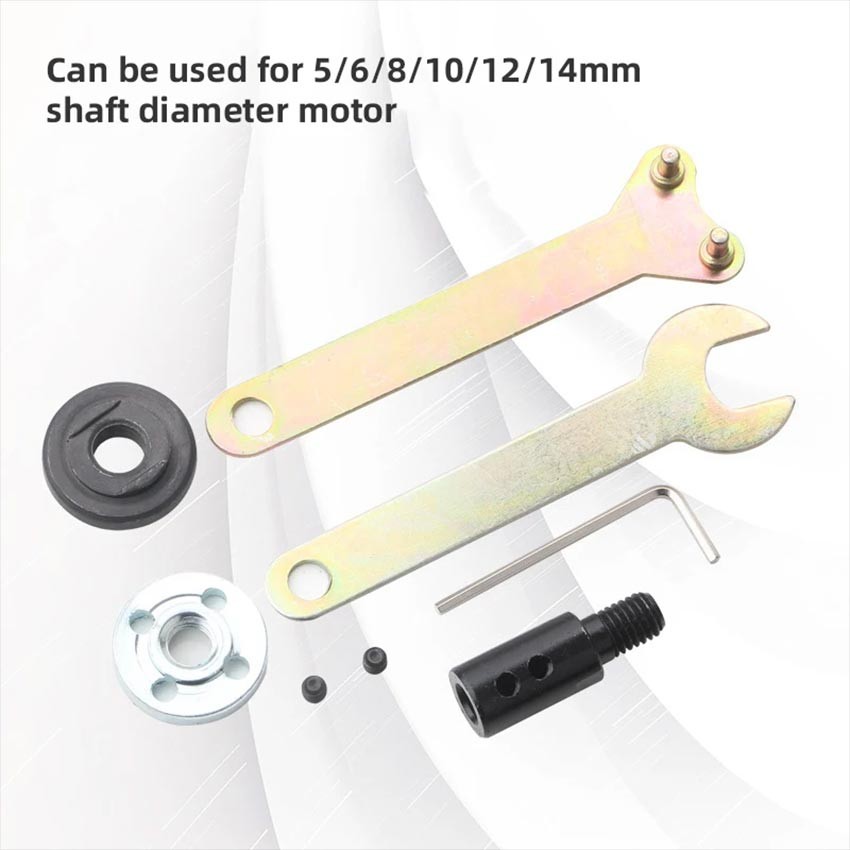 Konektor Arbor Gerinda M10 Dinamo as 5mm 6mm 8mm 10mm 12mm 14mm Mandrel Adapter converter