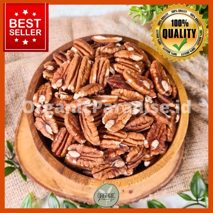 

Best Seller Roasted Pecan Nut Organic Paradise 1 KG PREMIUM QUALITY