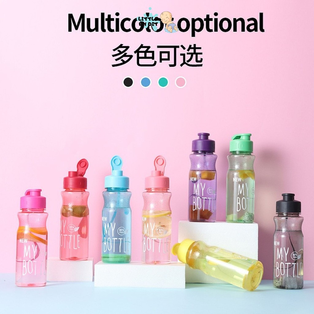 Poohstation BTL33 Botol Minum My Bottle Tumbler/ Botol Minum Aesthetic Botol Minum Anak 550ml