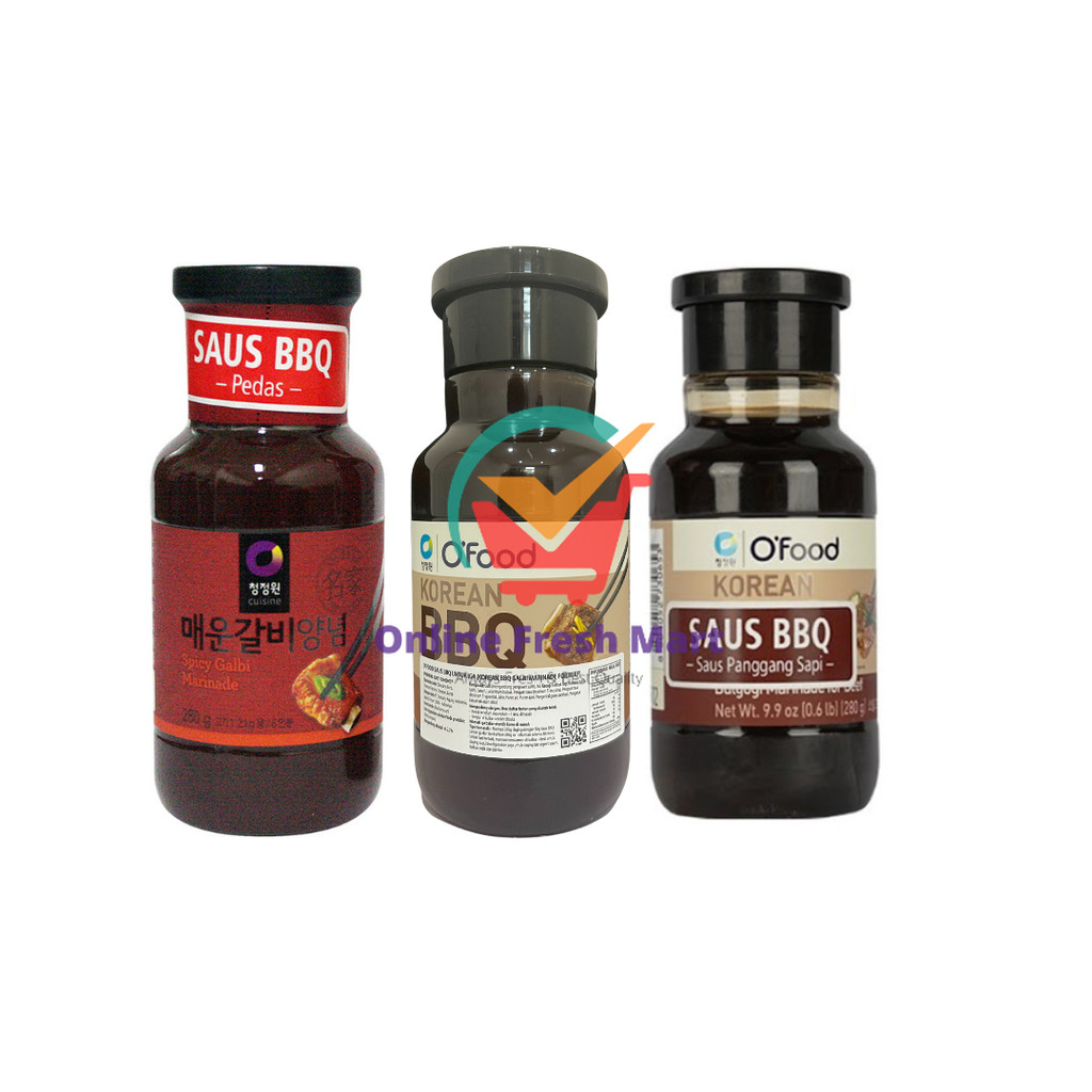 

Daesang Chung Jung One Korean Beef Galbi Bulgogi Spicy Marinade Sauce / Saus Marinasi Daging Korea 280g - Online Fresh Mart Denpasar