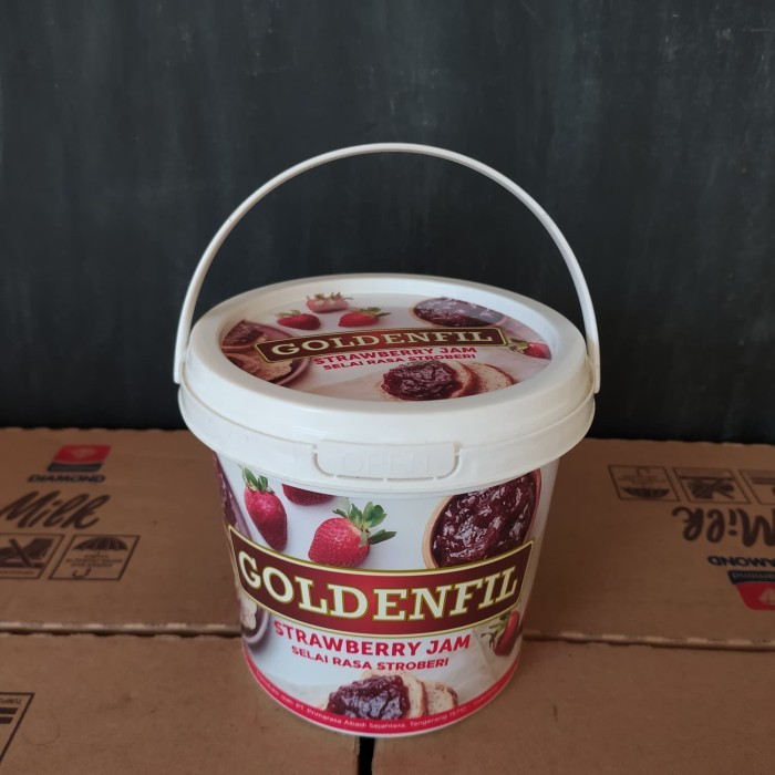 

[New]Promo Goldenfil Strawberry Jam Selai Rasa Stroberi 1Kg
