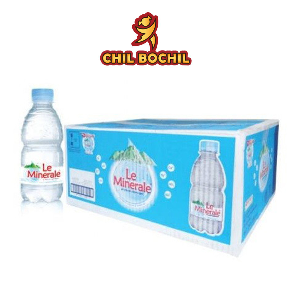 

LE MINERALE BOTOL 330ML 1 DUS ISI 24 BOTOL - CHIL BOCHIL