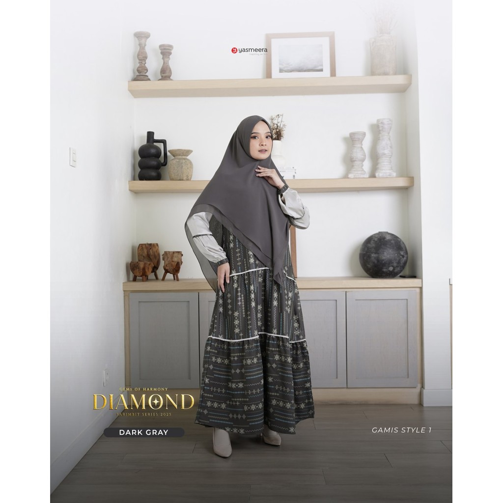 YASMEERA Sarimbit Gamis Diamond Gamis Ibu