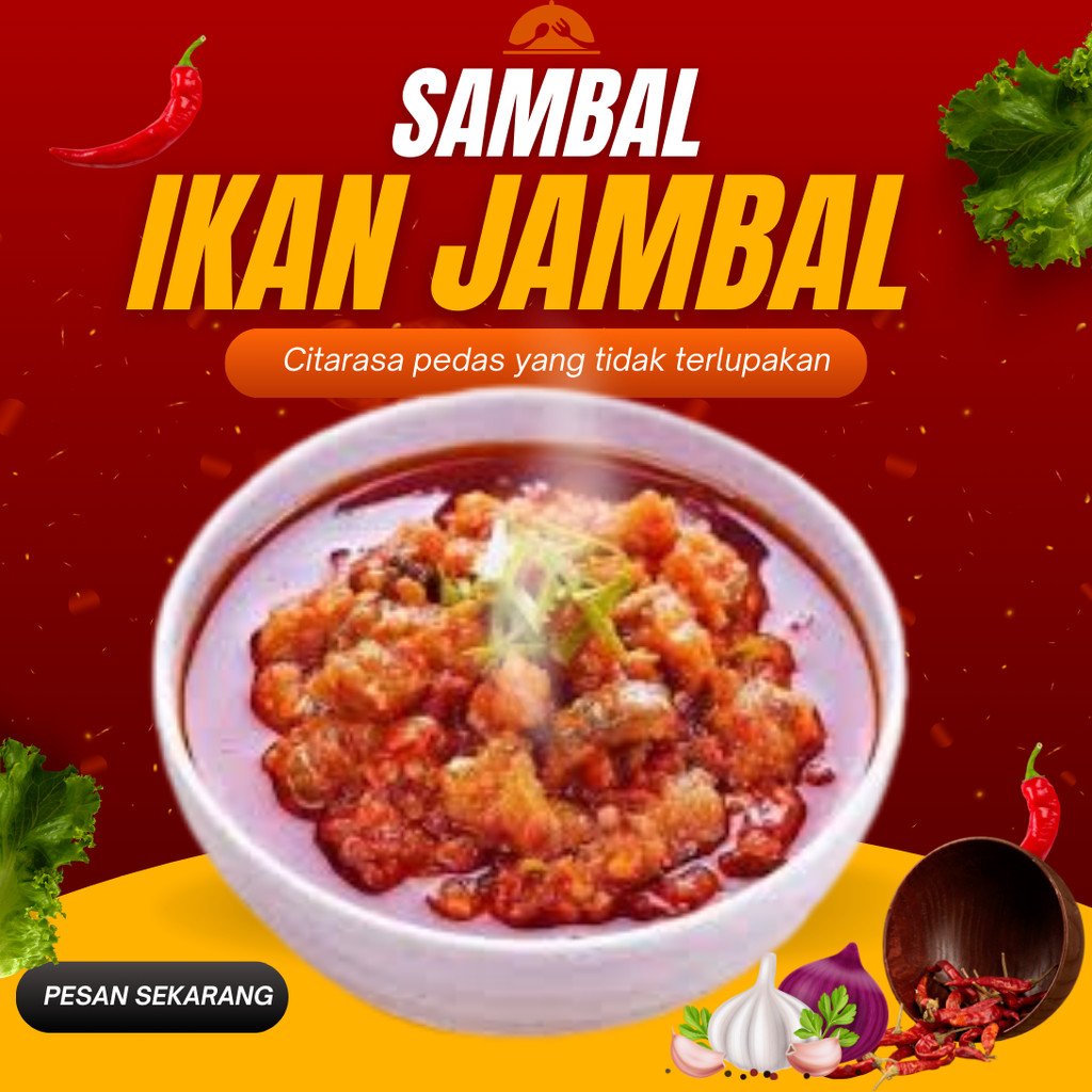 

Sambal Ikan Asin Jambal 120 GR