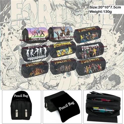 

Anime Bags Game Cosplay Pencil Case Large Capacity Stationery Box Students School Pen Pouch Bags Toys Bags