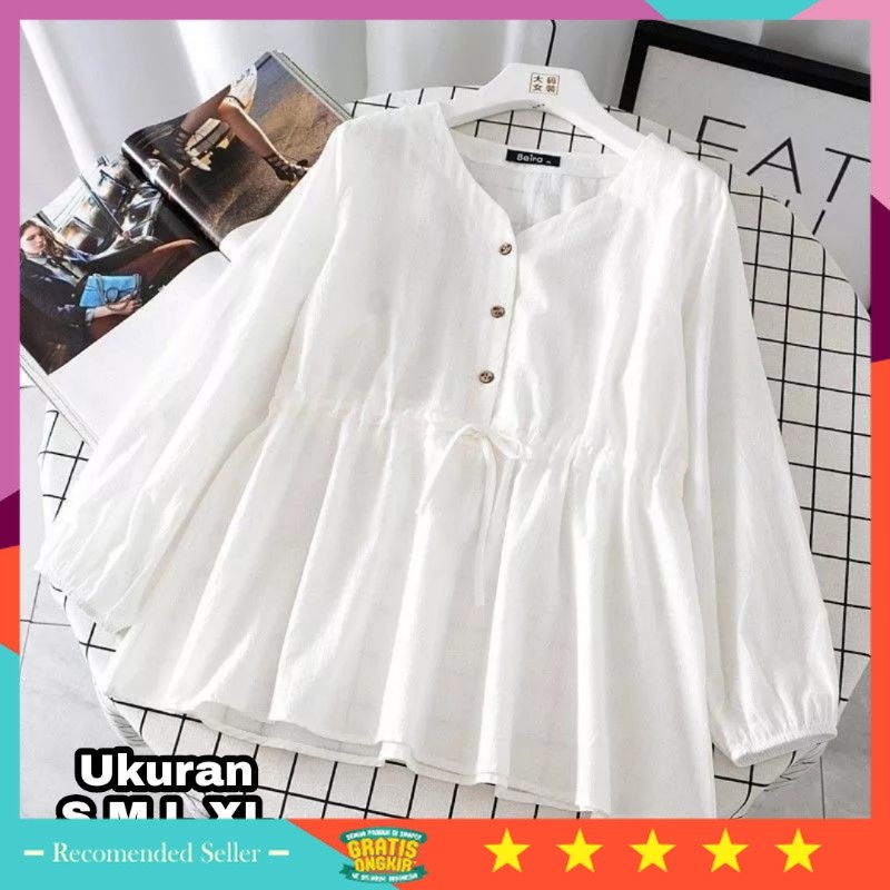Atasan Wanita Murah Keren / ORNELLA BLOUSE – BAJU ATASAN WANITA BUSUI - BLOUSE OVERSIZE KOREA TERBAR