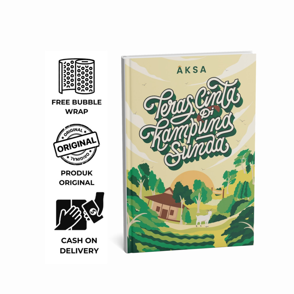 Novel AU Romance Teras Cinta di Kampung Sunda - AKSA Penerbit Haru