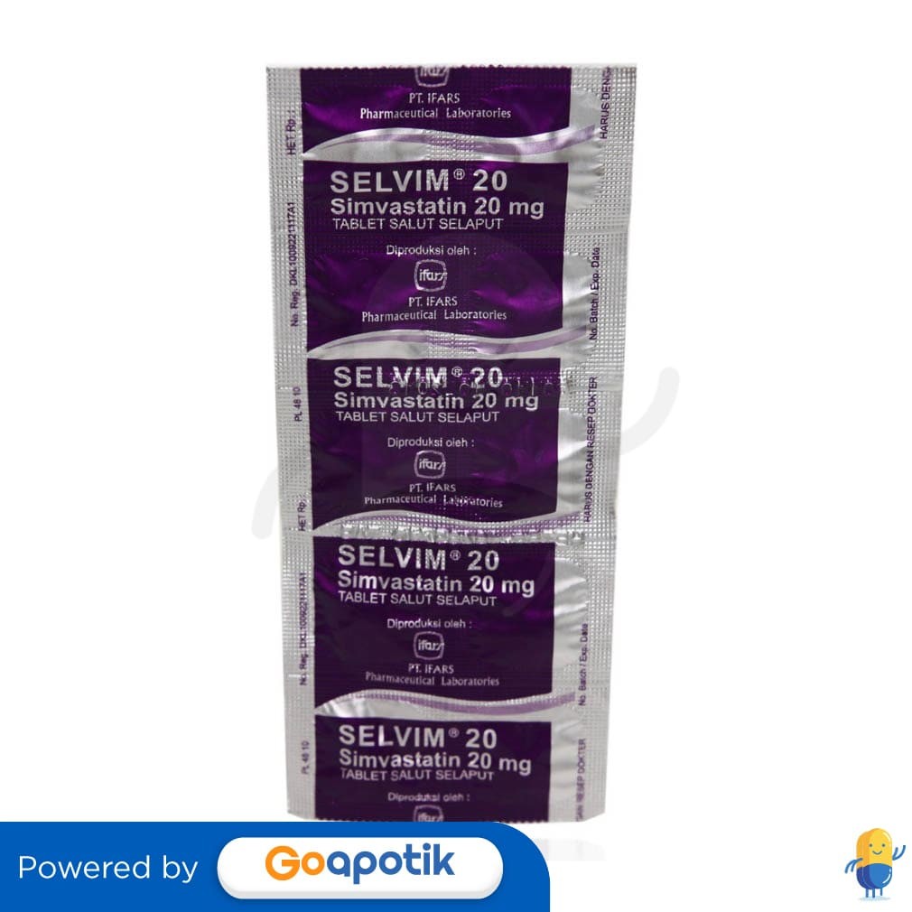 Selvim 20 Mg Strip 10 Kaplet