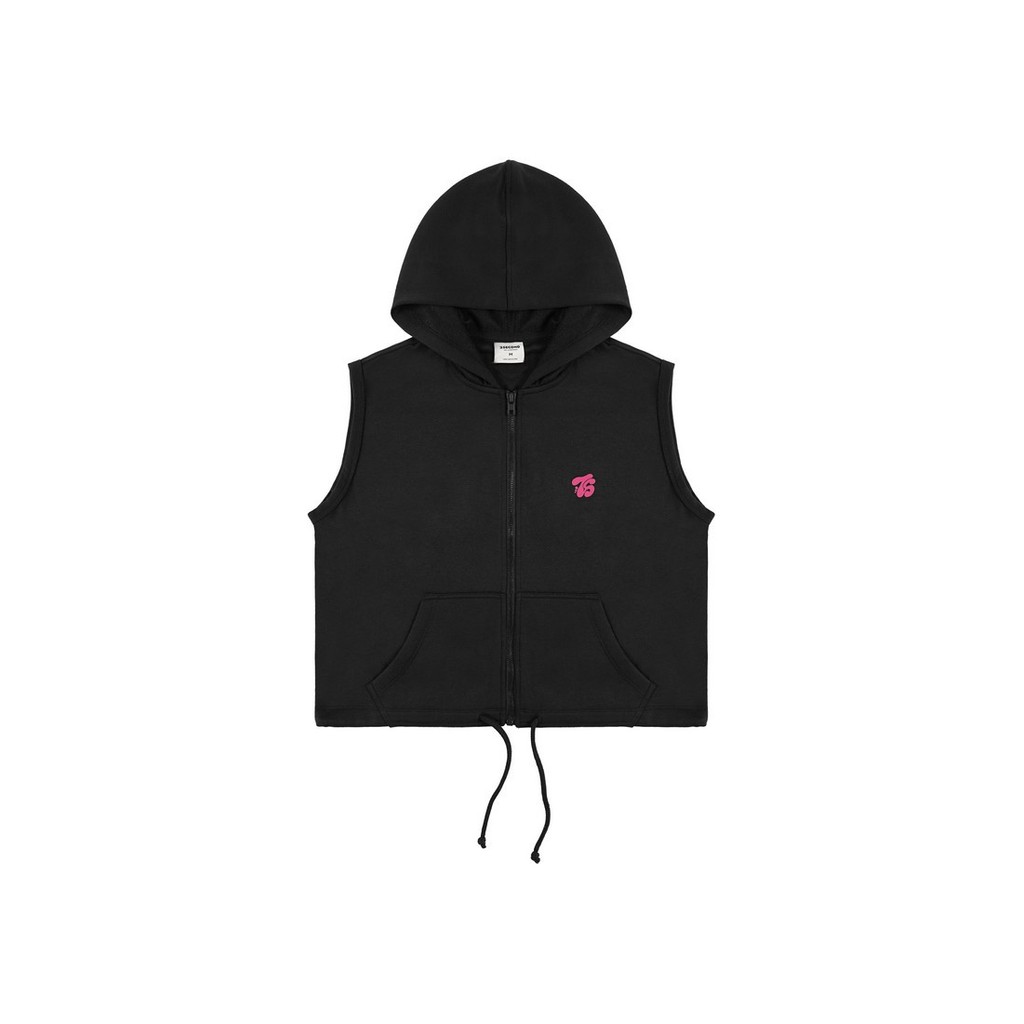 3Second Women's Jacket Zipper Hoodie Vest Regular Fit Sania HP-010425