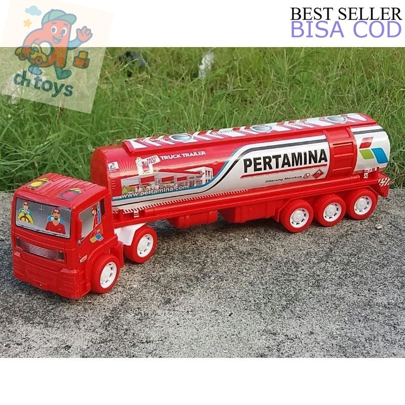 Mainan Truck Pertamina Ukuran Besar /Promo Mainan Truck Pertamina TERMURAH