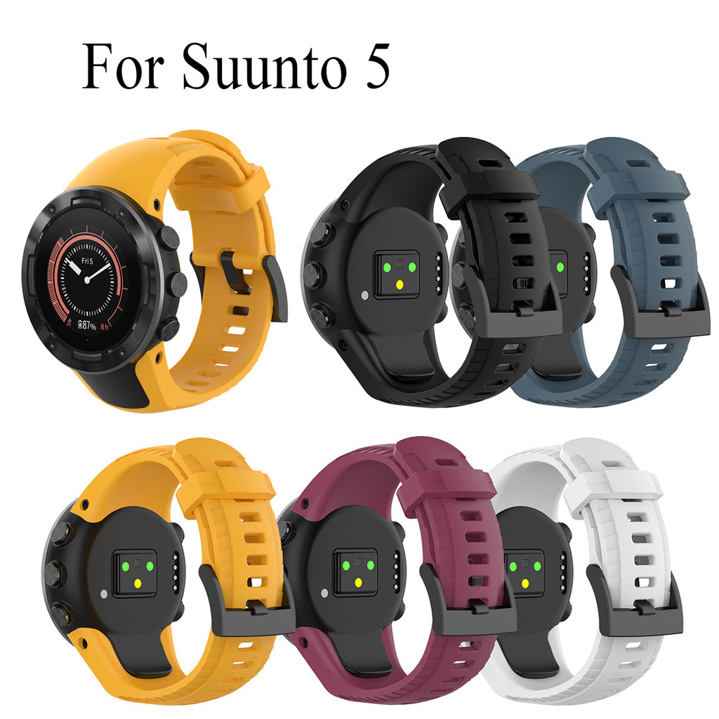 Silicone Original watchbands with tools for Suunto 5 Sport Wristband Replacement Smart Bracelet For 