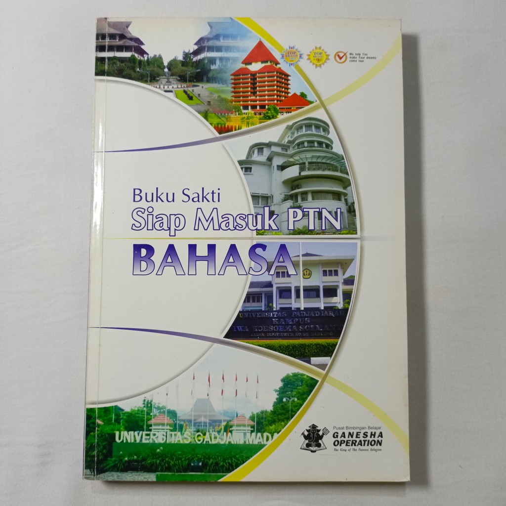 Buku Sakti Siap Masuk PTN Bahasa - Ganesha Operation