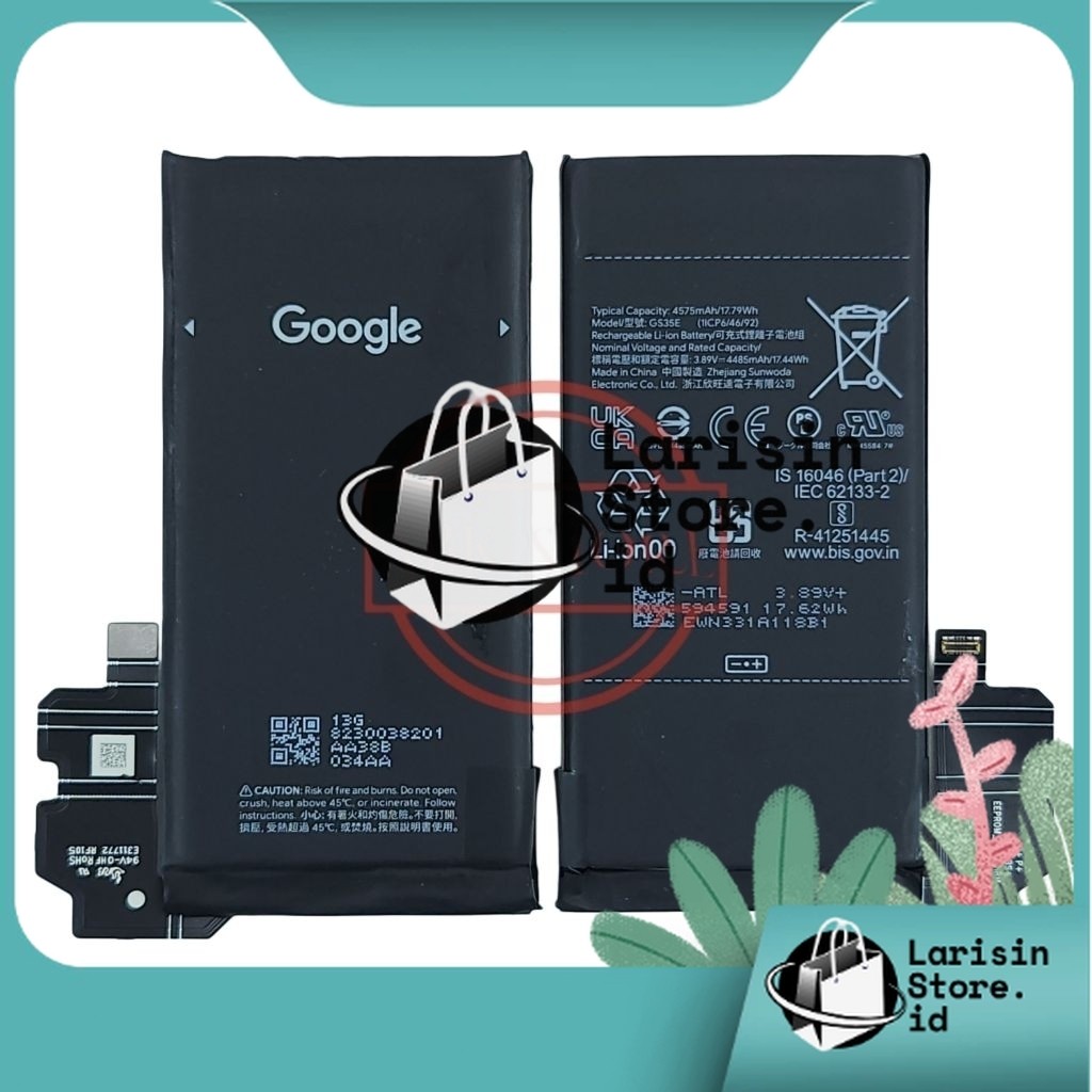 BATERAI FOR GOOGLE PIXEL 8 GS35E / BATTERY GOPIX 8 (LARISIN STORE)