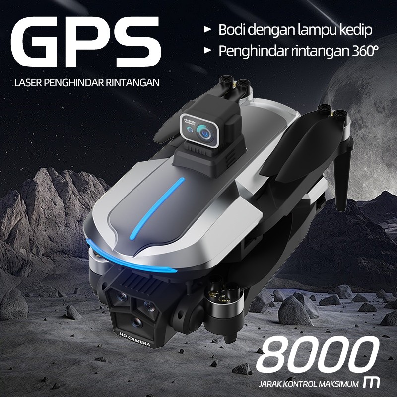COD P21 GPS Drone kamera jarak jauh fotografi udara profesional murah dual camera drone premium laki