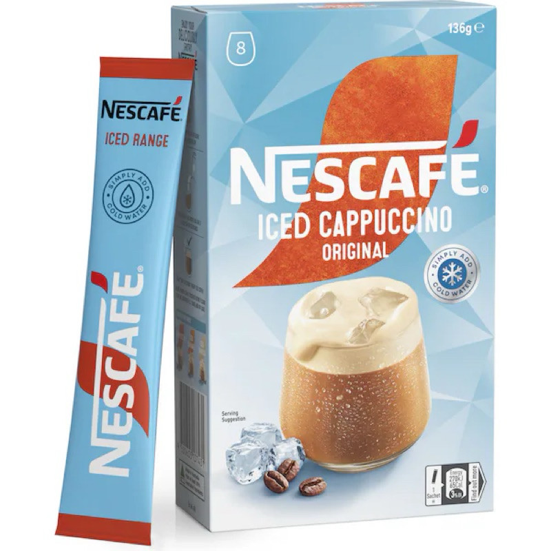 

Nescafe Iced Cappuccino Original Coffee Sachets 8 pack - Australia