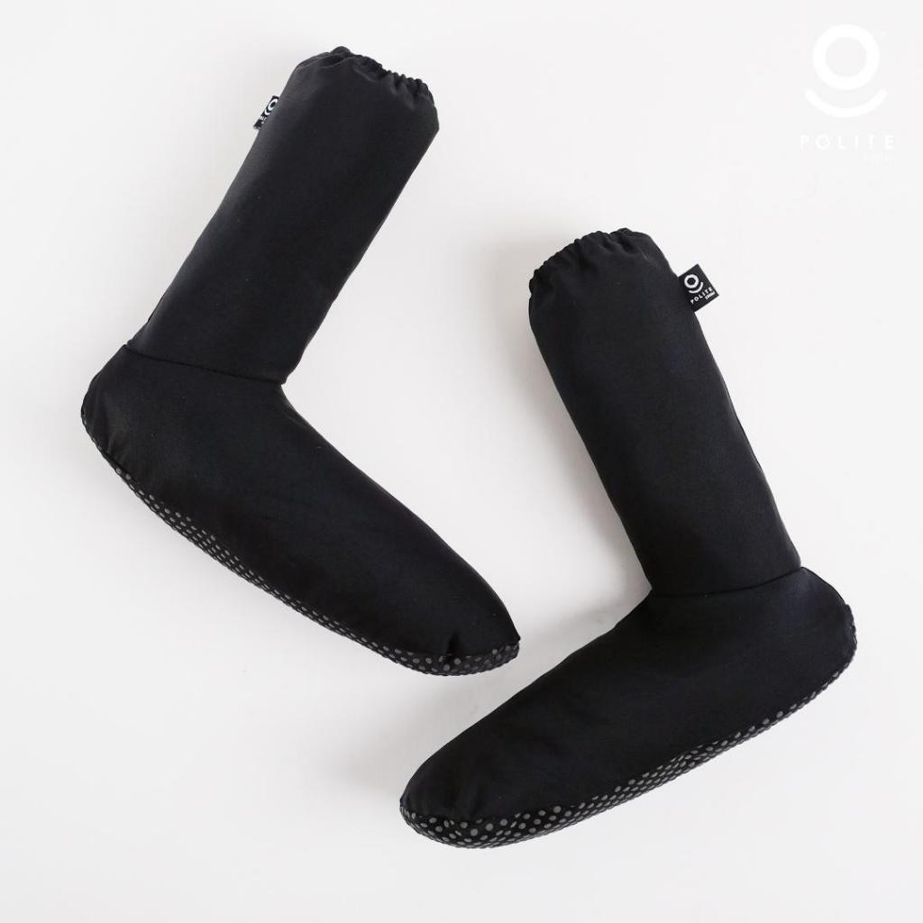 KAOS KAKI RENANG PREMIUM POLITE SWIM SS BLACK