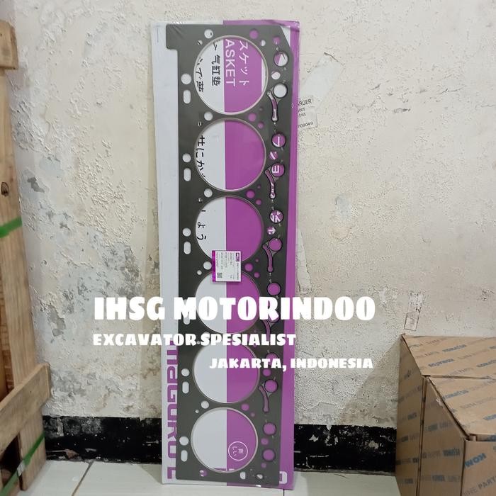 GASKET HEAD PC300-8 PC300 8 PC300-8MO PC300 8MO GASKET HEAD 6D114 6754-11-1810 MAGURO